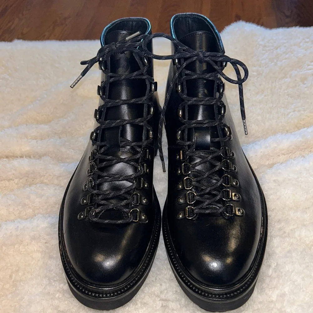 NWOB All Saints Issac Boot In Black size 44 (US 11) - Picture 3 of 8